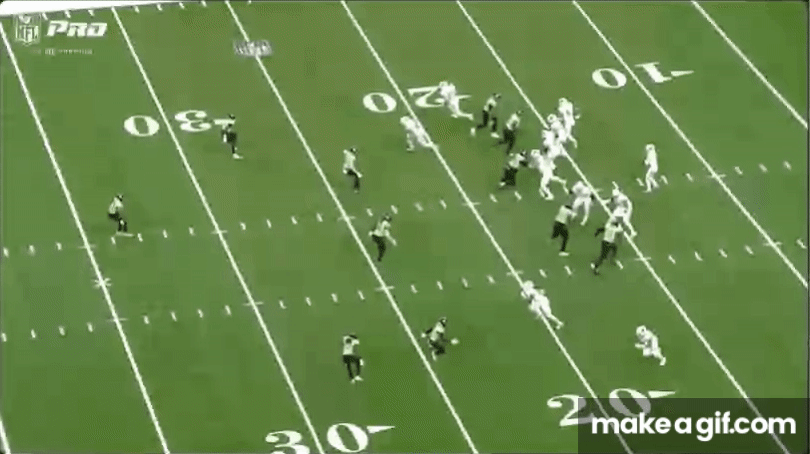 Tip Reiman catches his lone pass in Week 1