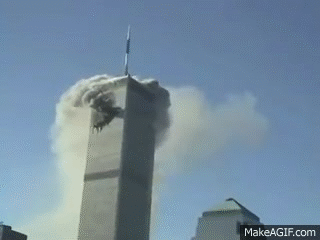 Image result for make gifs motion images of 911 attacks