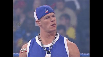 John Cena Thuganomics Era Freestyle: Smackdown, April 24, 2003 on Make a GIF