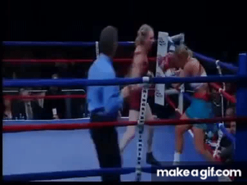 HOLLY HOLM COLLAPSE & KO