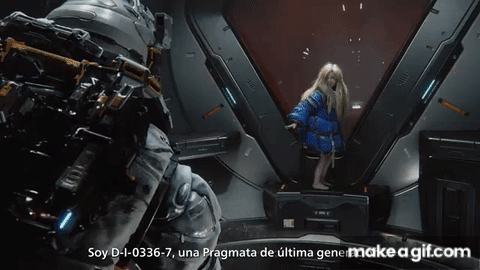 ES] PRAGMATA - First Contact Trailer on Make a GIF