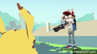 PIKACHU GETS POKEMON RABIES on Make a GIF