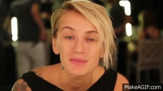 Backstage @ Mango Fashion Show | Didem Soydan on Make a GIF