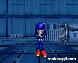 MMD: Metal Sonic GIF by AstroSeedP on DeviantArt