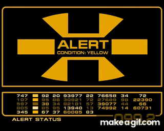 Star Trek VI Yellow Alert Status on Make a GIF