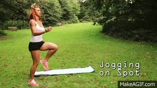 Jogging on Spot on Make a GIF