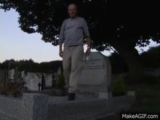 Protest Dance on Haughey's Grave on Make a GIF