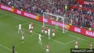 Christian Benteke Amazing Bicycle Kick Goal Manchester United Vs Liverpool 2 1 12 9 2015 Epl On Make A Gif