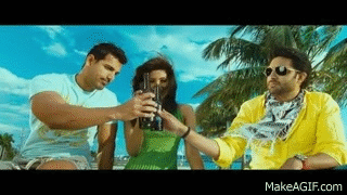 Dostana - Jaane Kyun Video | Priyanka Chopra, Abhishek, John on Make a GIF