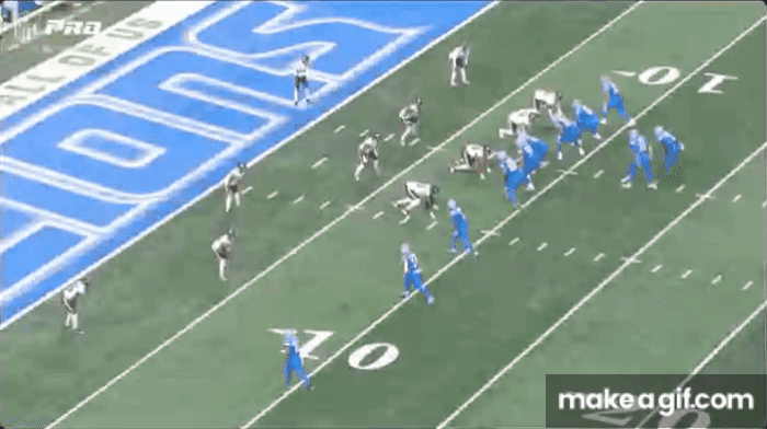 Jameson runs a covered drag route