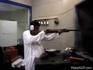 Funny arabs shooting guns on Make a GIF