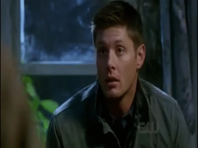 Supernatural - 7x09 - Dean gets stoned by a sandwich on Make a GIF