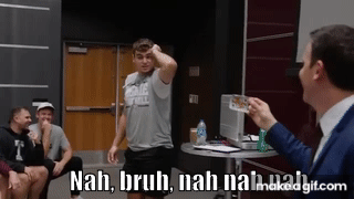 Conner Weigman nah bruh on Make a GIF