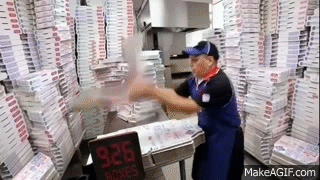 Domino's Pizza on X: The moment the pizza box opens and time literally  STOPS. 😳🍕  / X