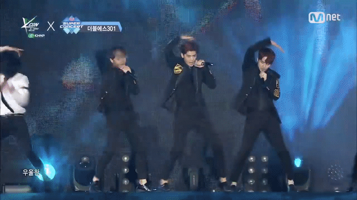 M Super Concert] SS301 _ Pain KCON 2016 Abu Dhabi On Make A GIF