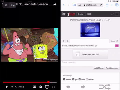Spongebob Posts GIFs