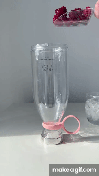 Portable Blender Smoothies Personal Blender Mini Shakes Juicer Cup USB Rechargeable.#shorts on Make a GIF