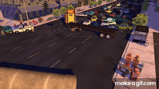 Toy Story 2: Crossing the Street on Make a GIF