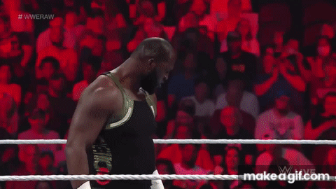 Andrea Guercio & Spencer Slade vs. Omos - Handicap Match: Raw, Aug. 8, 2022 on Make a GIF