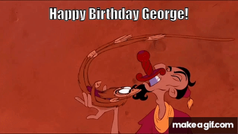 Happy Birthday George on Make a GIF