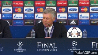Funny Real Madrid players and Carla Ancelotti on Make a GIF