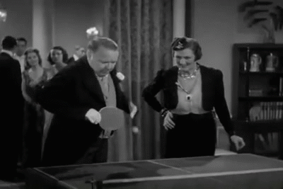 W.C. Fields - The Ping Pong Match on Make a GIF
