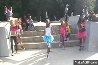 Willow Smith - "Whip My Hair" Choreography On Make A GIF