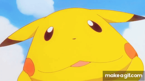crying pikachu gif