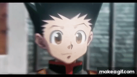 Image de anime, gif, and hunter x hunter