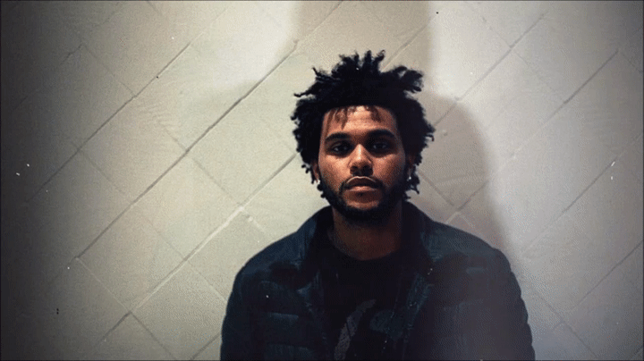 The Weeknd Earned it lyrics video on Make a GIF