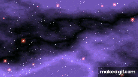 HD Galaxy Background Animation Clip on Make a GIF