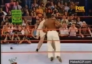 Booker T attacks Vince McMahon on Make a GIF