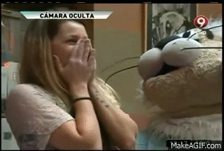 La cámara oculta a Mica! (22-09-2015) on Make a GIF