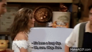 Phoebe e Joey primeiro episódio Friends
