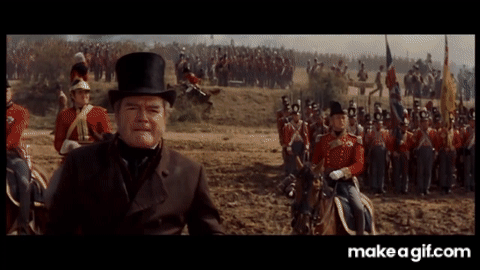 Waterloo ~ Gordons Highlanders and Pictons Death 1080p on Make a GIF