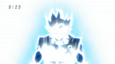 Goku Turns Super Saiyan Blue For The First Time (SSGSS) English Dub -  Dragon Ball Super Episode 24 on Make a GIF