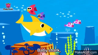Baby Shark | Animal Songs | PINKFONG Songs for Children on Make a GIF