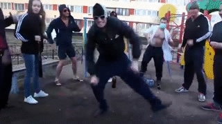 Drunk russian dancer on Make a GIF