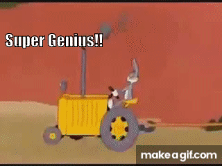 Wile E. Coyote, Super Genius on Make a GIF