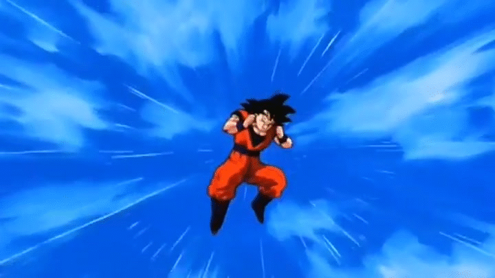 DBZ Goku Super Saiyan 3 Vs Super Buu Gotenks Absorbed on Make a GIF