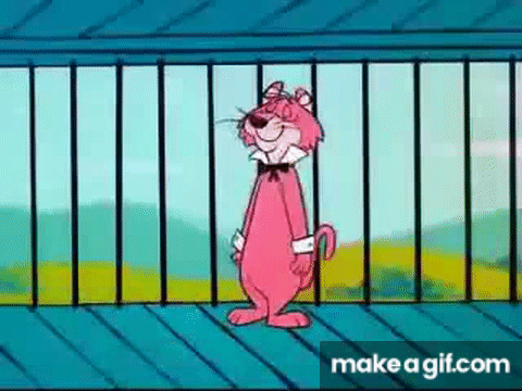 Snagglepuss Exit Stage Left on Make a GIF.