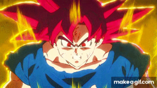 Goku Super Saiyan God Charge Up3 Broly GIF - GokuSuperSaiyanGodChargeUp3  Goku Super - Discover & Share GIFs