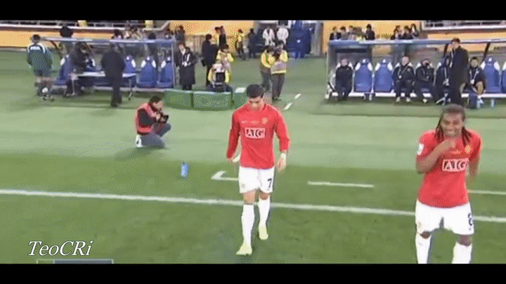 Cristiano Ronaldo - All Best Skills & Dribbles Manchester United Part 2  Video By Teo CRi on Make a GIF