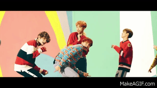 BTS Namjoon Rapmon DNA dance on Make a GIF