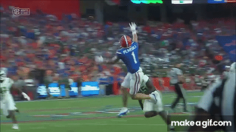 Florida WR Ricky Pearsall WILD Catch of the Year Nominee on Make a GIF