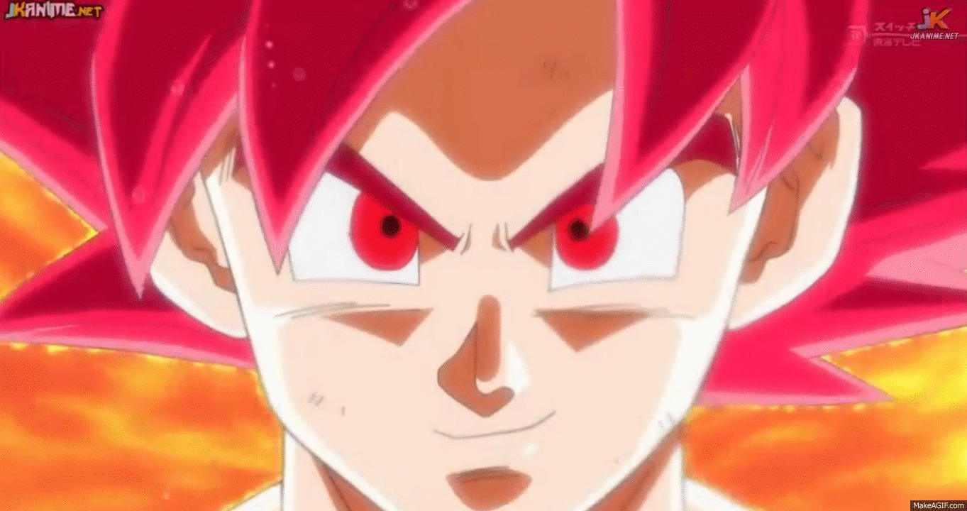 Goku Super saiyan dios on Make a GIF