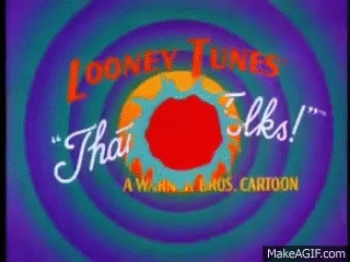 Bugs Bunny - That's All Folks! on Make a GIF