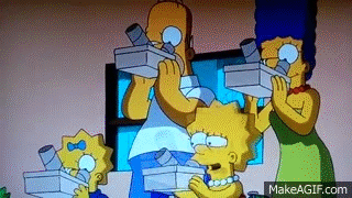 The Simpsons Solar Eclipse on Make a GIF