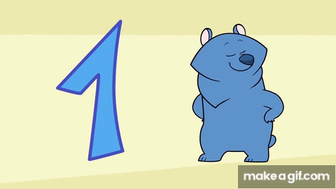 Гиф 1. Счет до 3 гиф. Number 1 pic for Kids. 1 Gif. Numbers Kids gif.