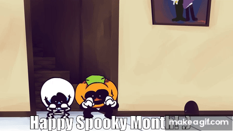 Among Us Spooky Month GIF - AmongUs SpookyMonth EngieNeer - Discover &  Share GIFs